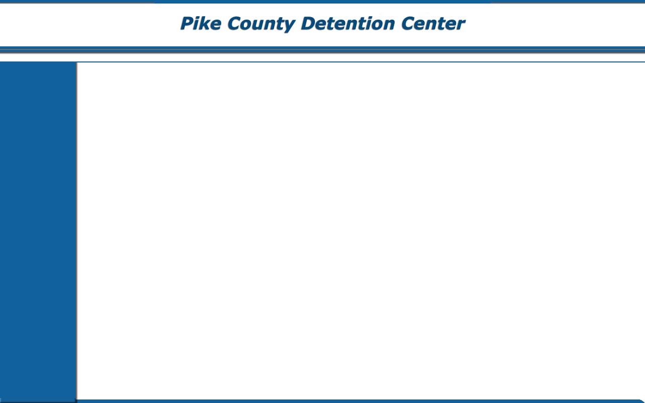 Pike County inmate list frame page for current jail roster search